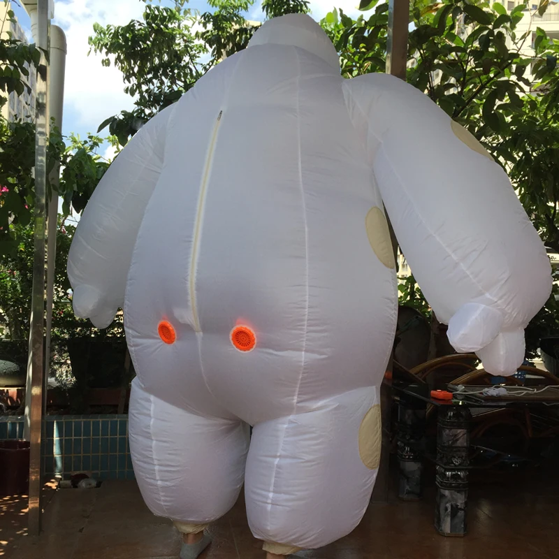 Хэллоуин надувной костюм большой герой 6 Baymax партии косплей для мужчин взрослых
