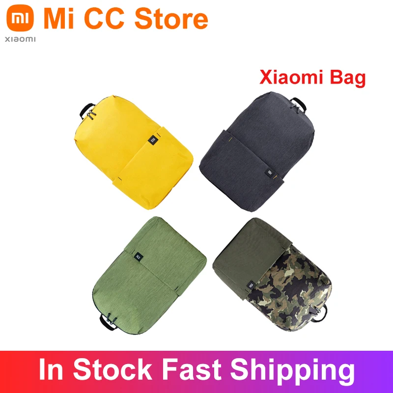 Original Xiaomi Backpack 10L Multi Color Light Weight Casual Sports Chest Bag Shoulder Cute Mi Bagpack
