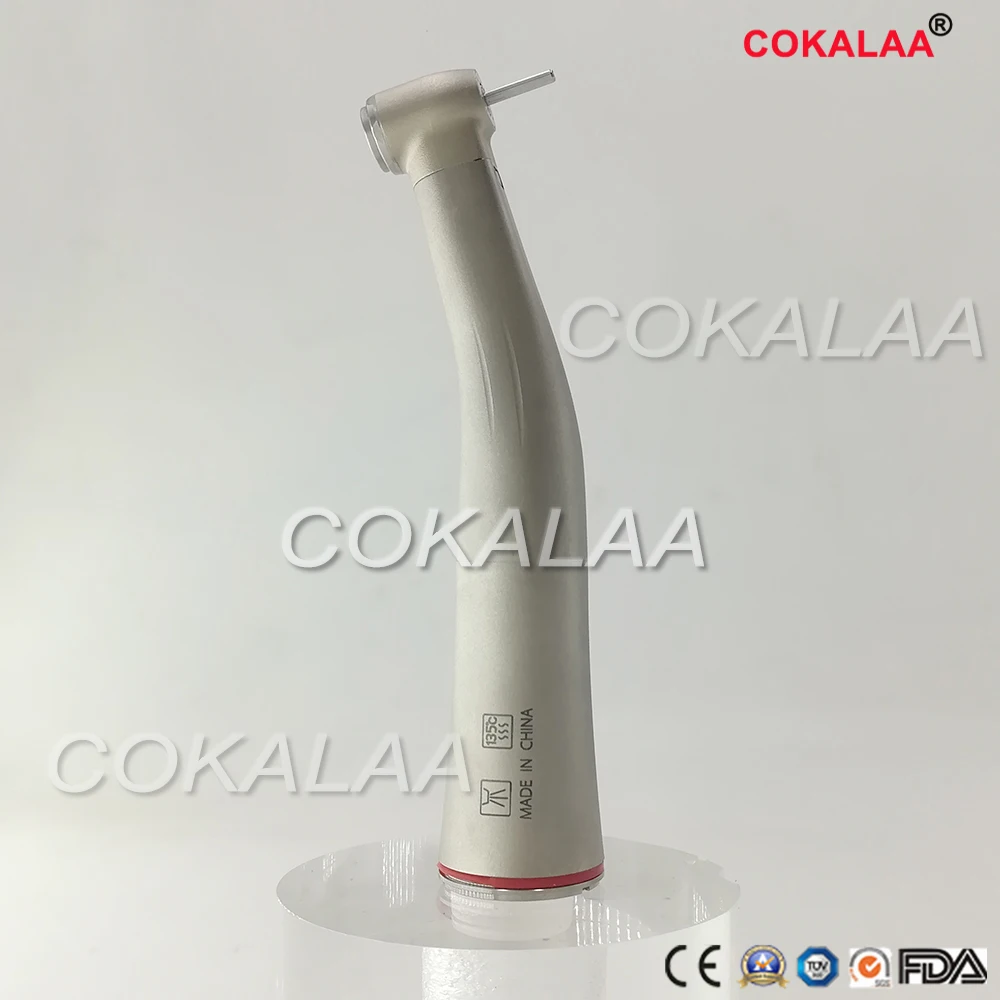 

DENTAL low speed handpiece 1:5 Increasing Contra Angle Handpiece Red Ring fiber optic handpiece turbine