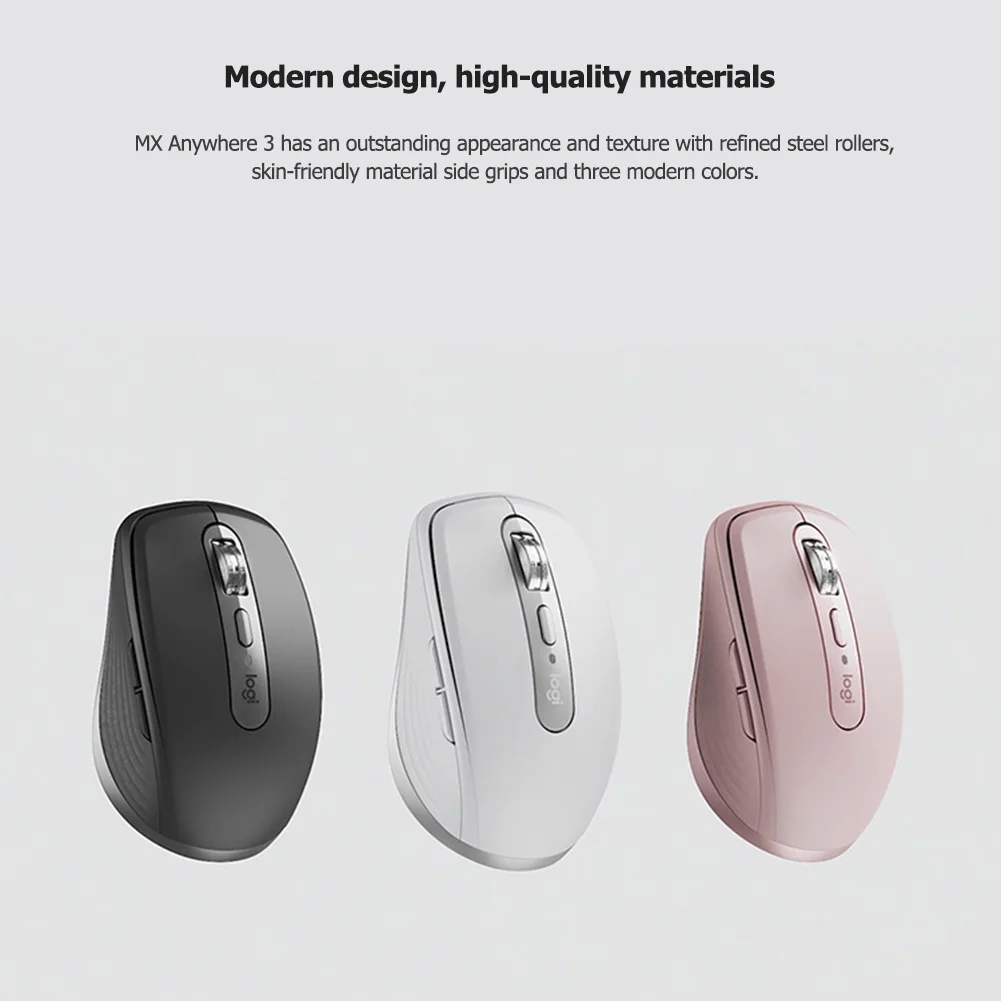 

Logitech MX Anywhere3 Wireless Mouse 7 Buttons 4000 DPI USB Rechargeable Business Office Computer Mouse Wireless Mice