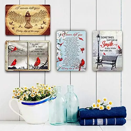 

Old-fashioned Tin Sign Sometimes I Just Look Up and Smile and Say I Know It's You Use for Pub Bedroom Decoration 8x12 Inches