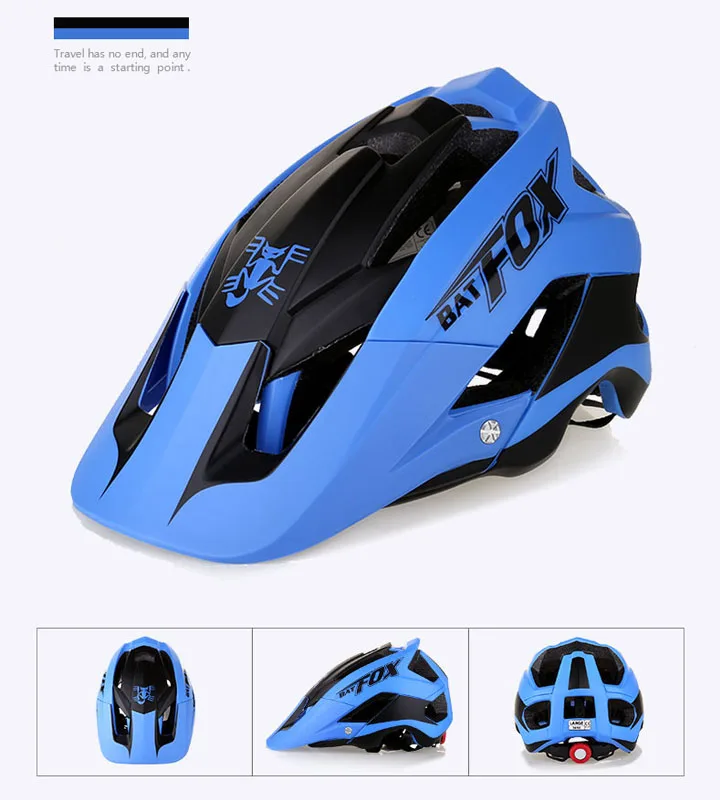 BATFOX, велосипедный шлем для мужчин и женщин, дорожный горный MTB шлем, ультралегкий цельный велосипедный шлем Casco Ciclismo