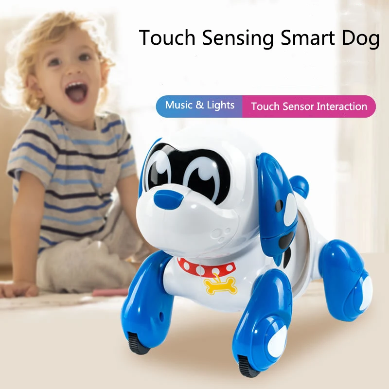 Интеллектуальная игрушка с сенсорным датчиком взаимодействия собака и кошка