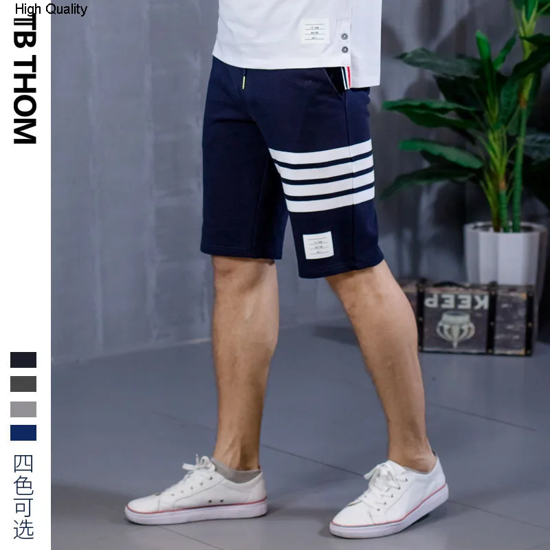 Мужские окрашенные повседневные шорты летние спортивные мужские пляжные из 100%