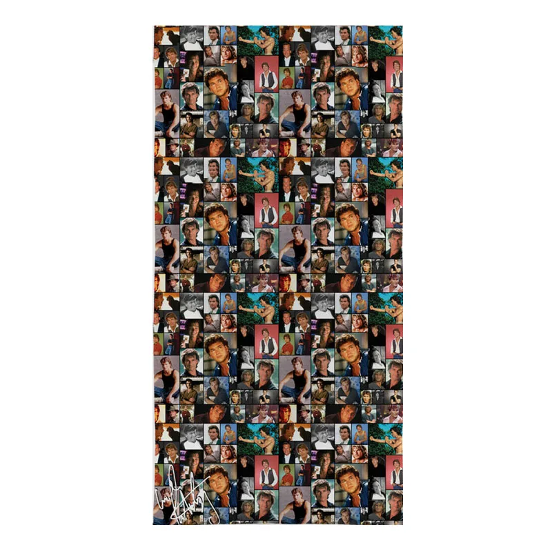 Новинка полотенце для лица Патрик свайз дизайнерское банное из микрофибры