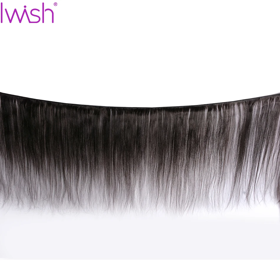 Прямые человеческие волосы пряди с закрытием перуанские для наращивания Remy