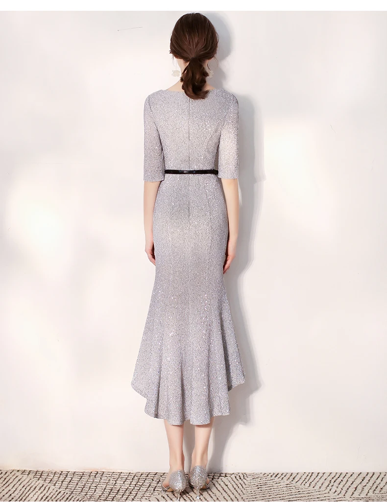 Платья для встречи выпускников 2019 сексуальные платья ниже колена с бисером