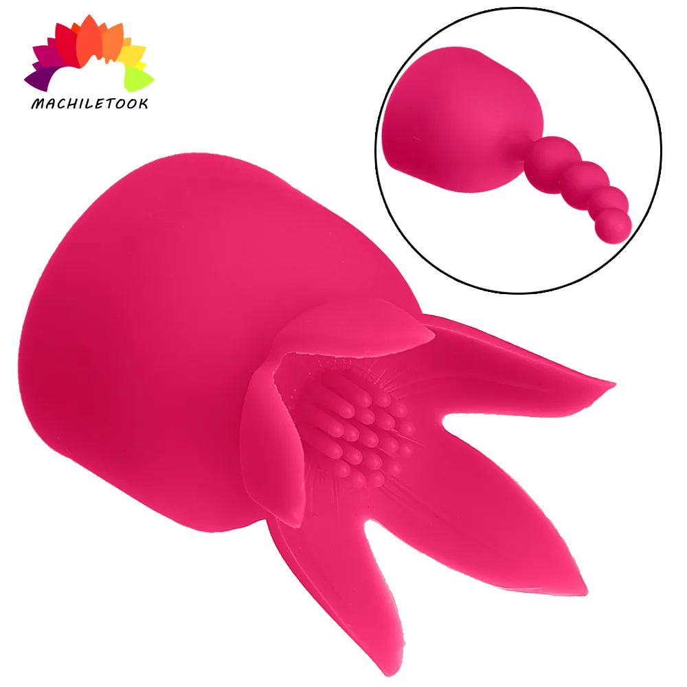 Волшебная палочка насадка AV шток головка Кепки аксессуары для вибраторов