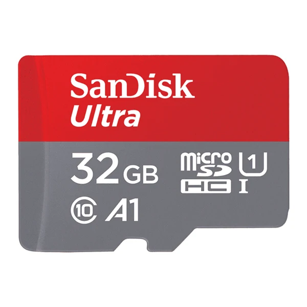 32GB Двойной флеш-накопитель SanDisk картой Micro SD объемом 16 Гб оперативной памяти, 32 Гб встроенной памяти, 64 ГБ 128 A1 слот для карт памяти 98 МБ/с. TF карты флэш накопитель usb для смартфонов - Емкость: 32GB