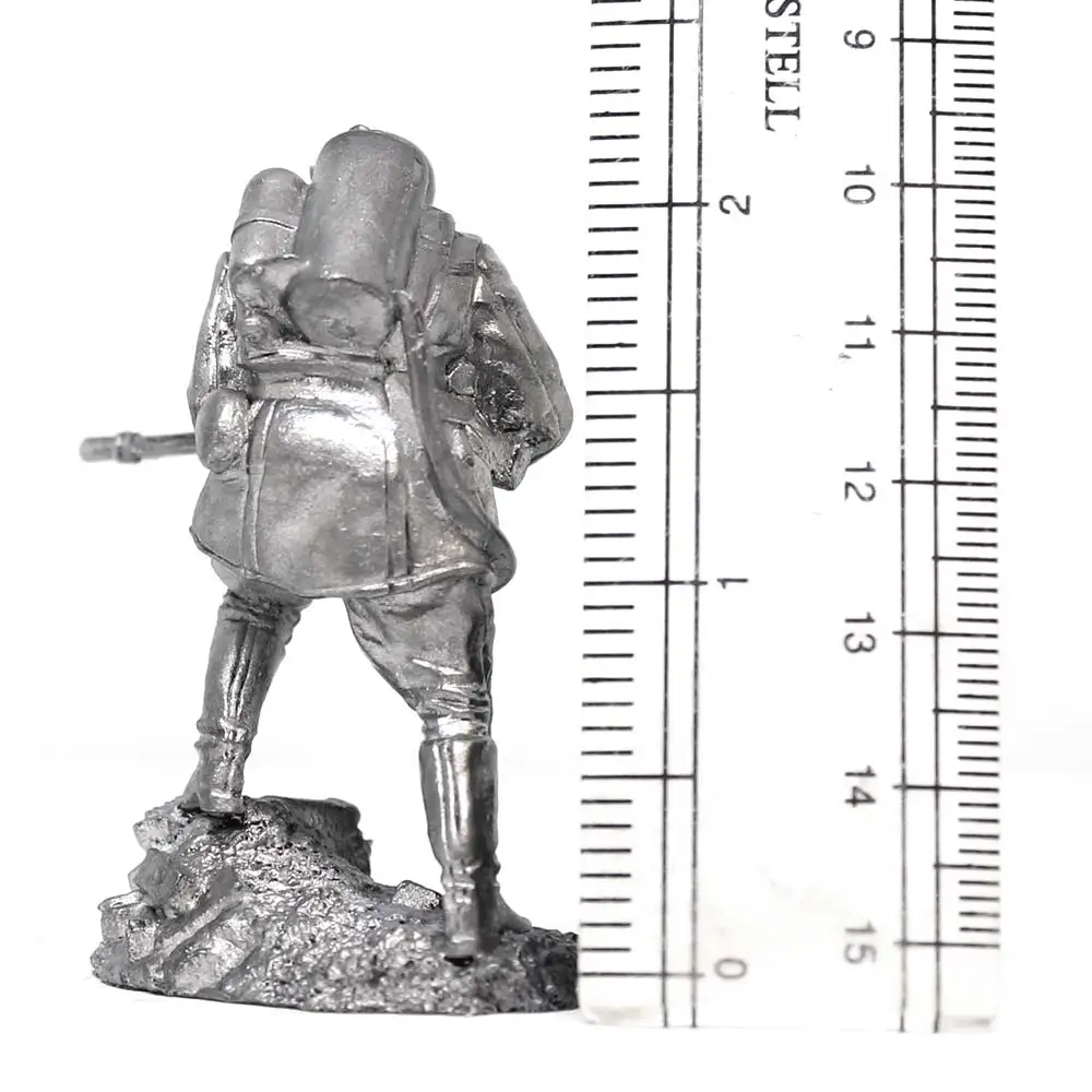 Красноармеец РККА 1943-45 гг - оловянный солдатик фигурка 54 мм P398 | Дом и сад