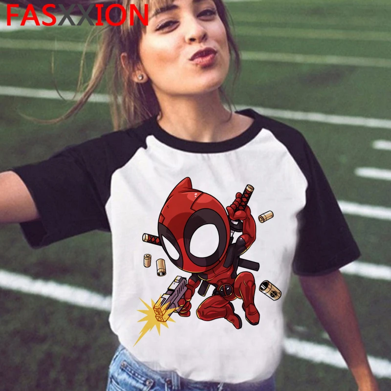 

Cute Deadpool T Shirt Men Summer T-shirt Funny Anime Graphic Harajuku Oversized Unisex Tshirt Grunge Top Tees Streetwear Male