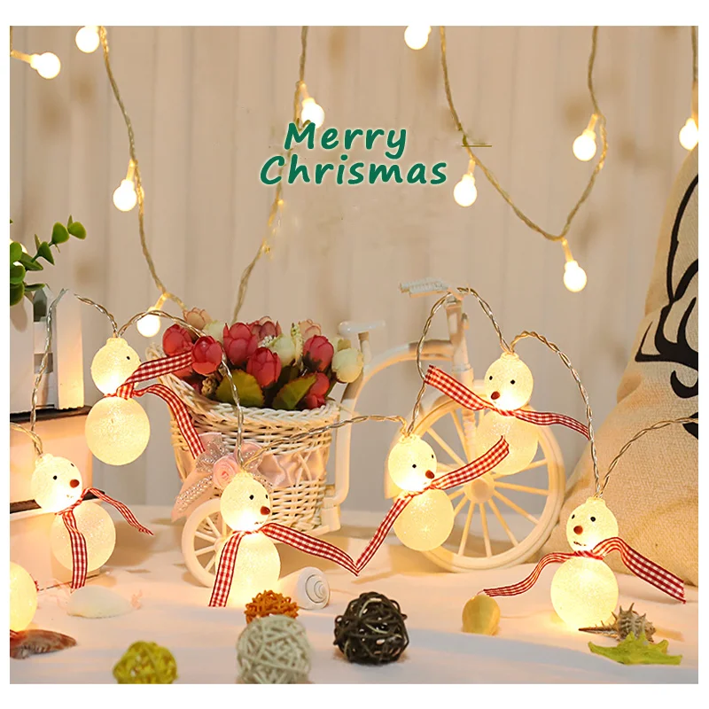 Christmas Snowman LED Lights Christmas Decoration for Home Christmas Tree Decorations christmas gifts christmas ornaments obedience christmas decorations led with lights christmas clap ring luminous bracelet christmas gifts