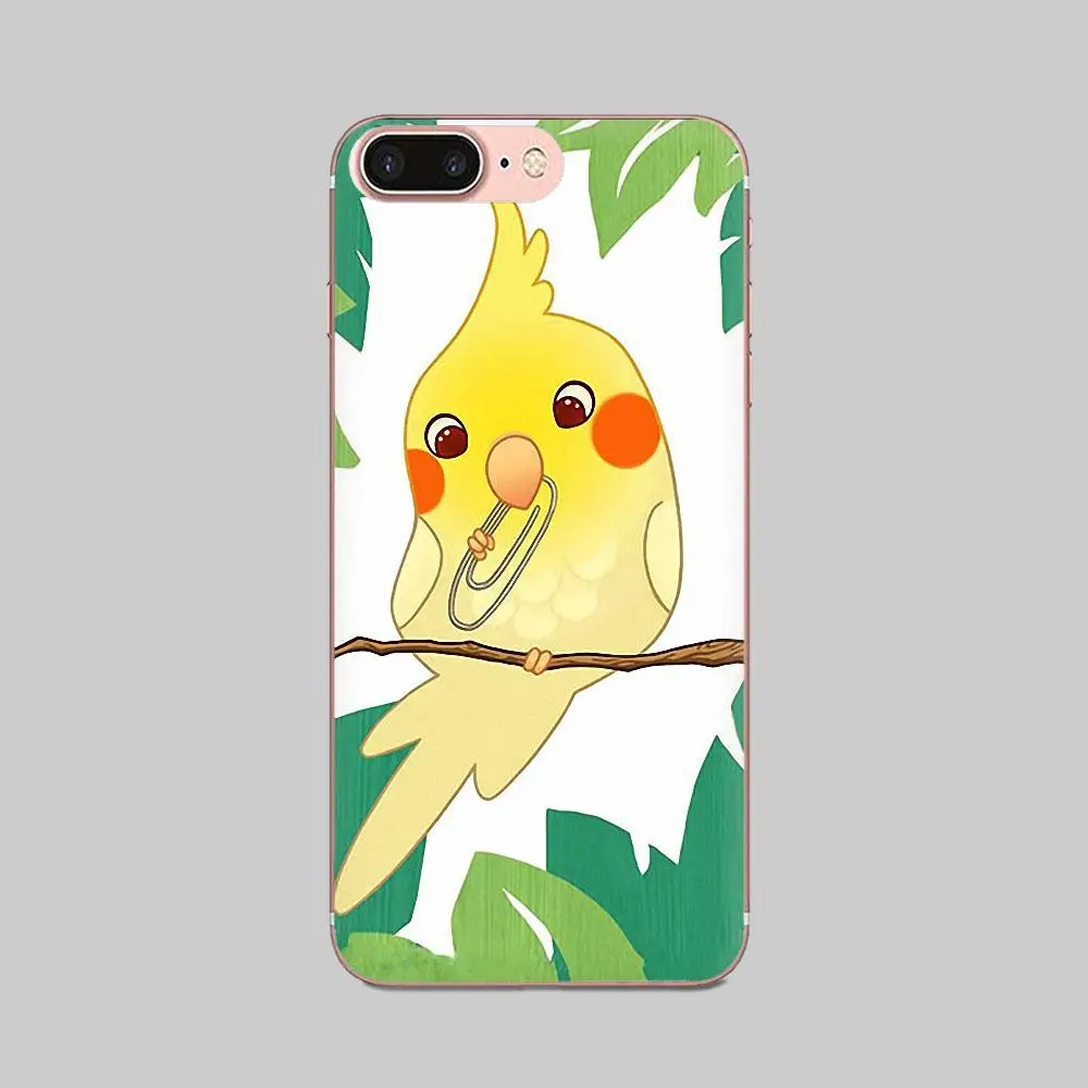 Pattern Hard Phone Case Chubby Cockatie For Huawei Honor 5C 5X 6A 6X 7 7A 7X 8 8A 8S 8X 9 10 30 Lite Pro Y6 II Y7 Y9 Prime 2019 | Мобильные