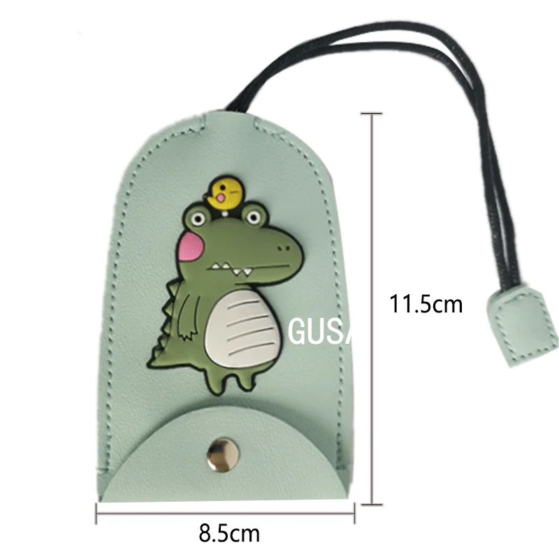 Кошелек для ключей из натуральной кожи мужчин и женщин умный чехол коровьей на