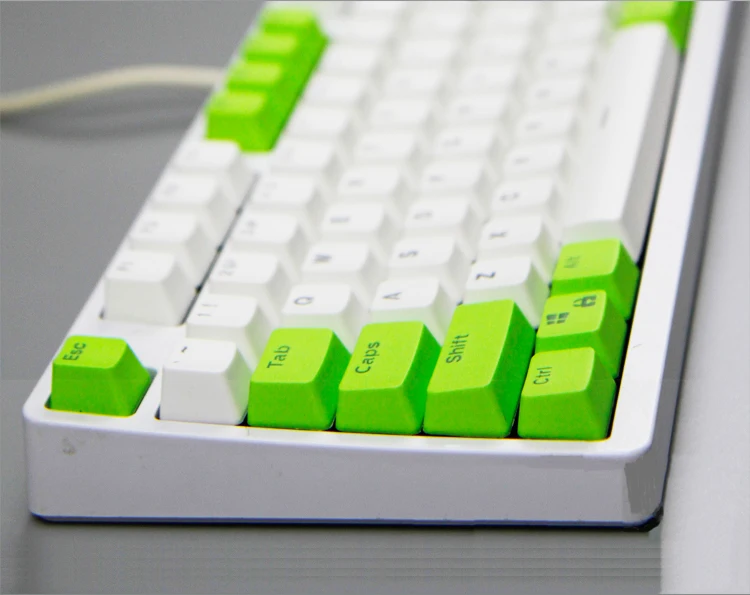 PBT 104-key Ретро колпачки для ключей винтажные колпачки для ключей Dolch RGB Keycaps Double-shot Top Shine-Сквозные переключатели Cherry MX механическая клавиатура