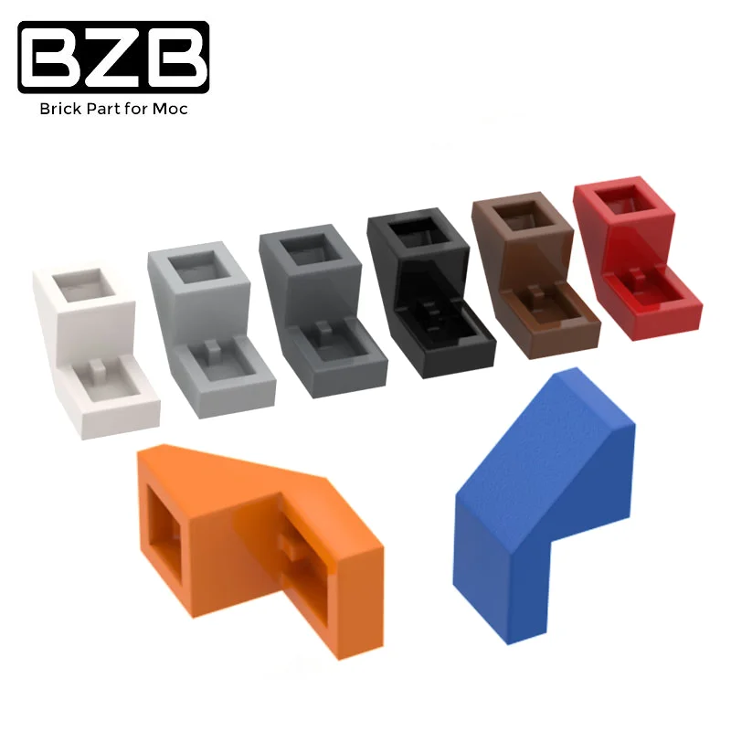 

BZB MOC 28192 1x2 Bevel Non-particle Bricks Creative High-tech Building Block Model Kids Toy DIY Brick Parts Best Gifts