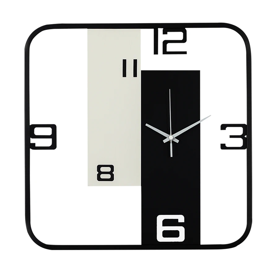 Геометрические простые настенные часы креативные скандинавские спальные