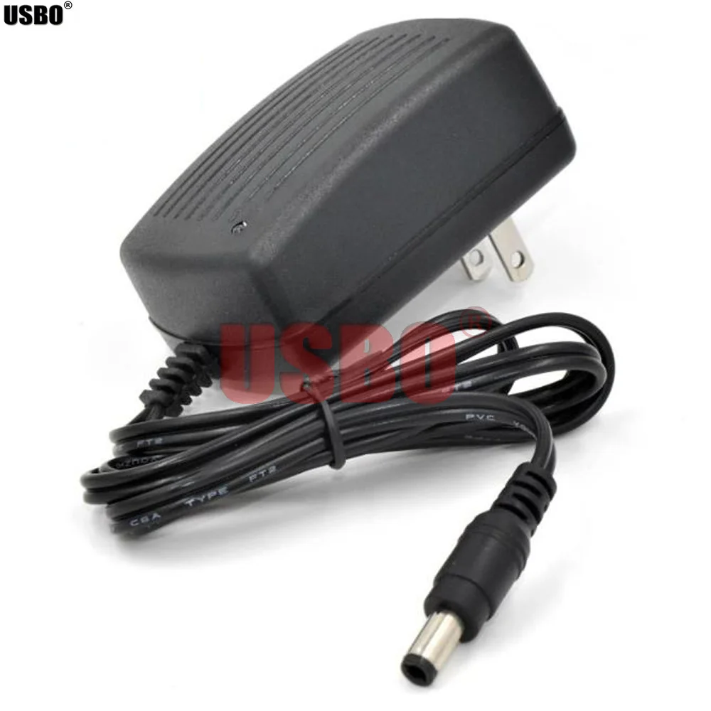 Адаптер питания черный длина 1 м американский стандарт зарядное устройство 13.5V1.5A