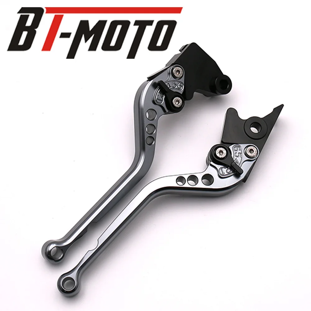 long titanium Регулируемые длинные и короткие рычаги тормоза мотоцикла сцепления для HONDA CB500X CB 500 X CB500 X - Цвет: long titanium