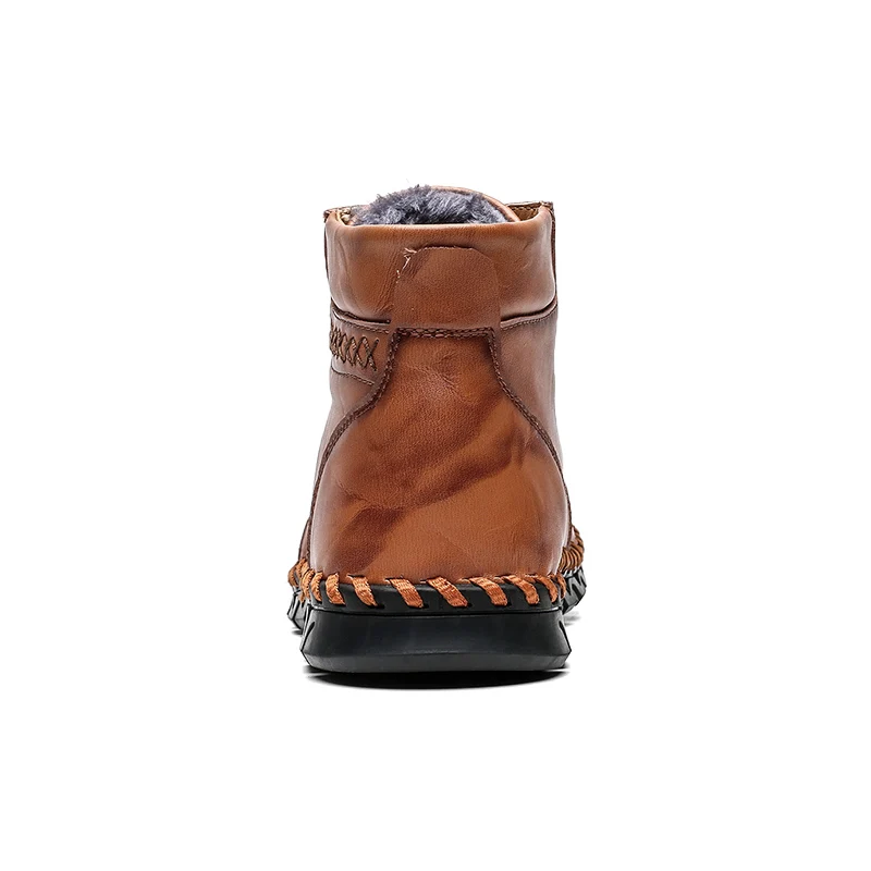 Новые мужские зимние ботинки ZFTL ботильоны зимняя теплая обувь из хлопка