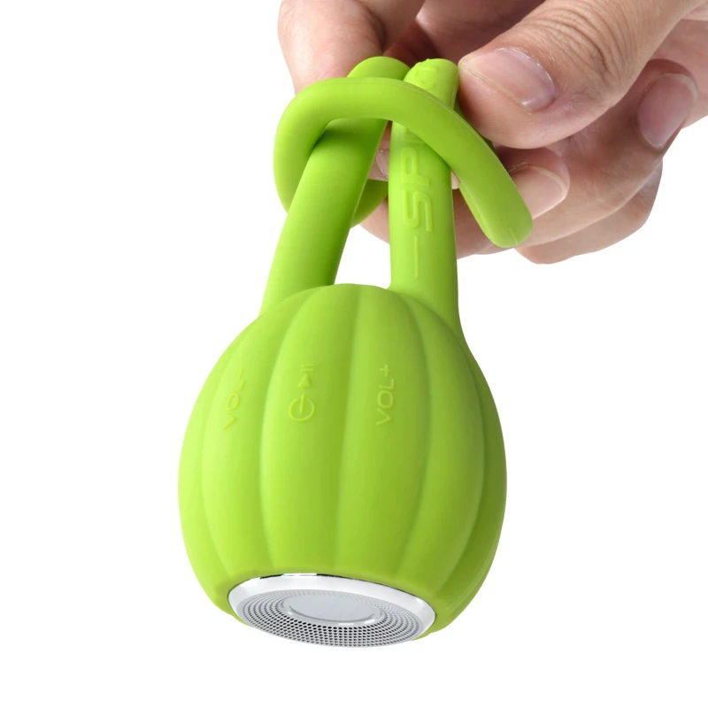 Портативный мини Водонепроницаемый Bluetooth TF карта Тыква динамик открытый HiFi