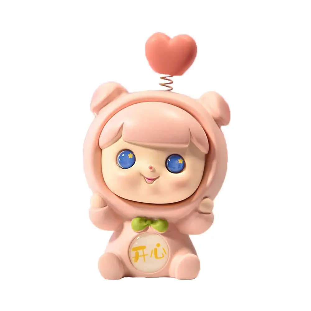 

Creative Shaking Head Girl Doll Cartoon Ornament Accessories Home Car Desktop Decor Gift Craft Toy