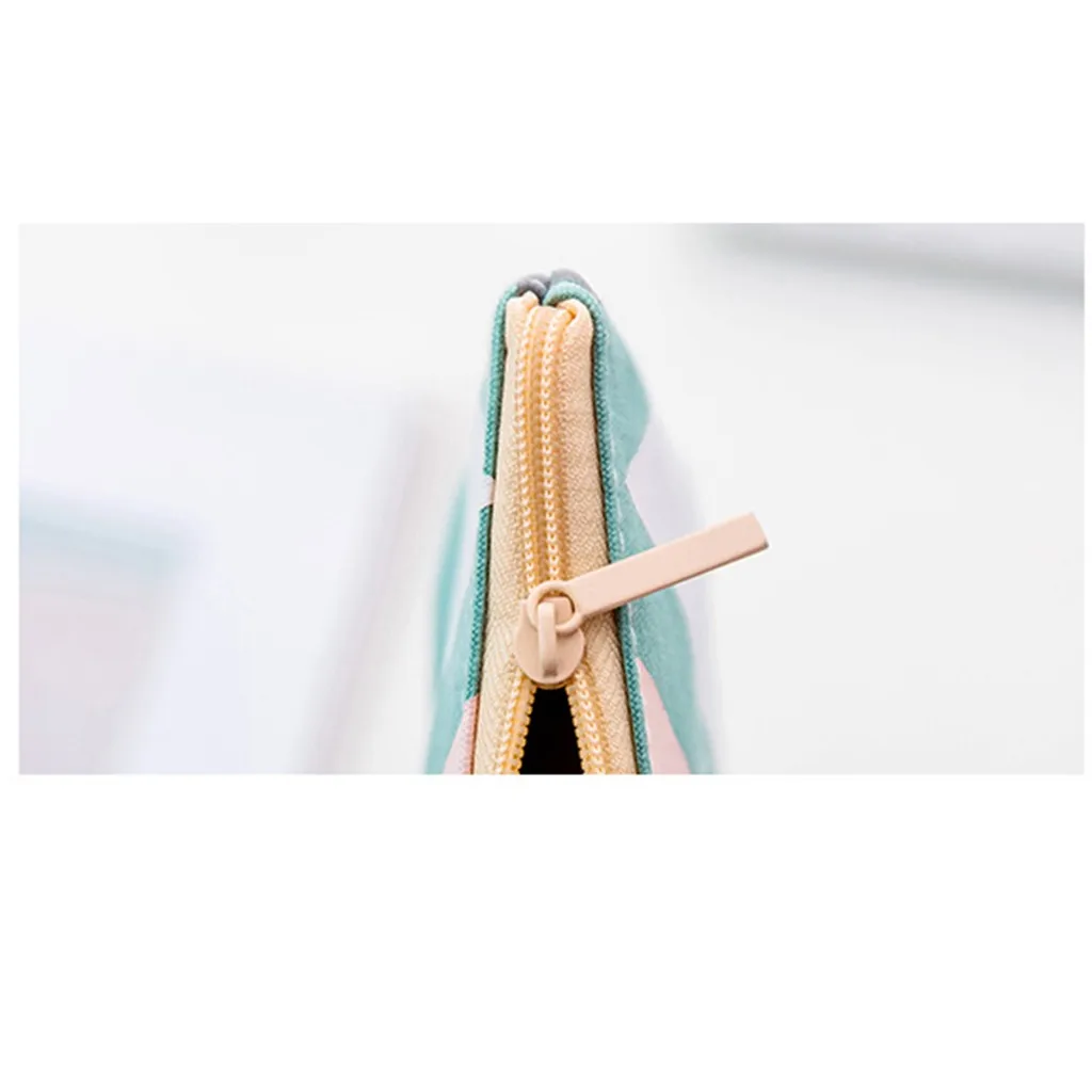 Fashion New Geometric Coin Purse Storage Bag Cute Key Case Zipper children's Wallet Women's Small Change Bags | Багаж и сумки