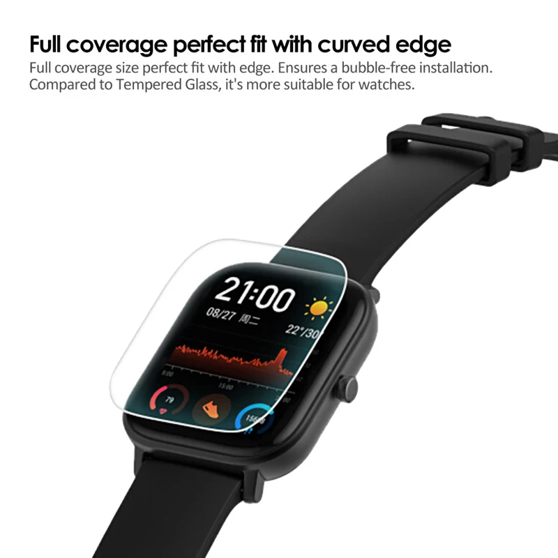 Для Amazfit GTS ультратонкая Взрывозащищенная защитная пленка из термополиуретана для Xiaomi Huami Amazfit GTS Smart Watch