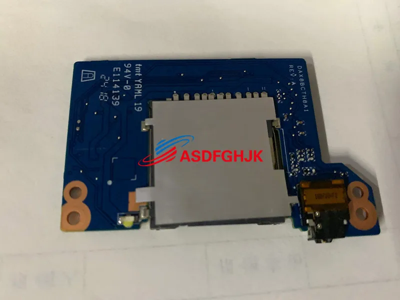 

original for HP War 66 Pro G1 430 440 G5 SD card slot audio small board DAX8BCTH8A1