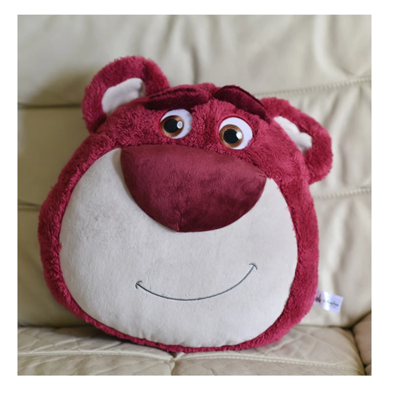 38 см История игрушек лотсо обнимающий медведь плюшевая подушка Мягкая Клубника