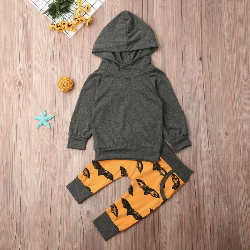 Комплект одежды для новорожденных мальчиков толстовка с капюшоном и штаны