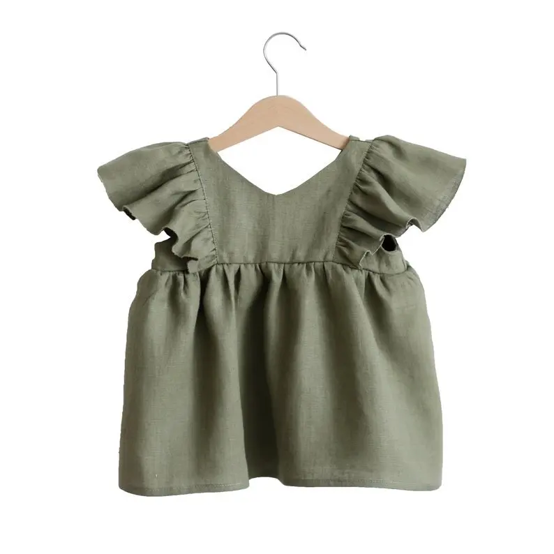 Комплекты одежды для маленьких девочек в европейском и американском стиле