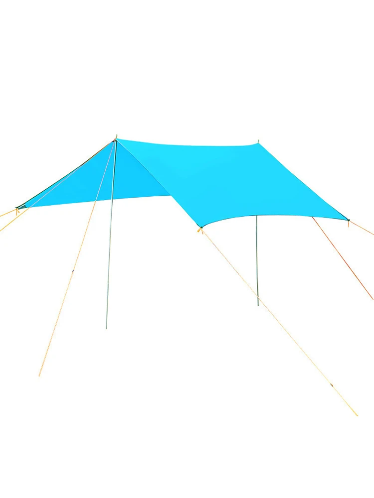 

Outdoor Beach Sunshade Windproof Moistureproof Colorful Sky 3*3 Meters Fishing Picnic Camping Barbecue Awning Ultralight Tarp