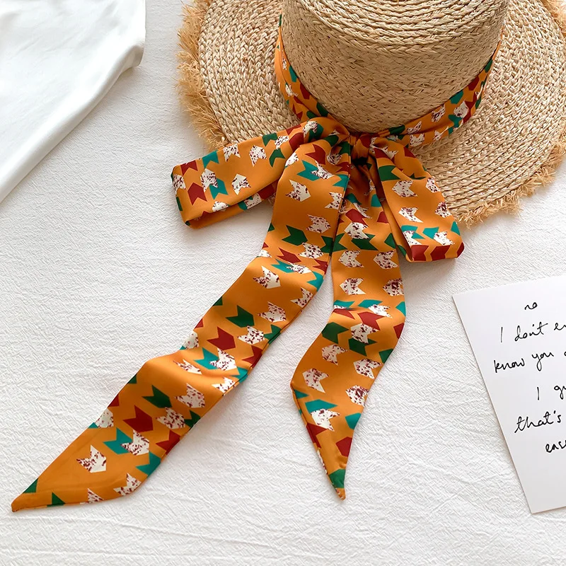 

Женский Летний Шелковый шарф с принтом, женский платок 2021, хиджаб, шарфы, женская Пляжная накидка, шарфы, повязки на голову, шаль, модная шаль