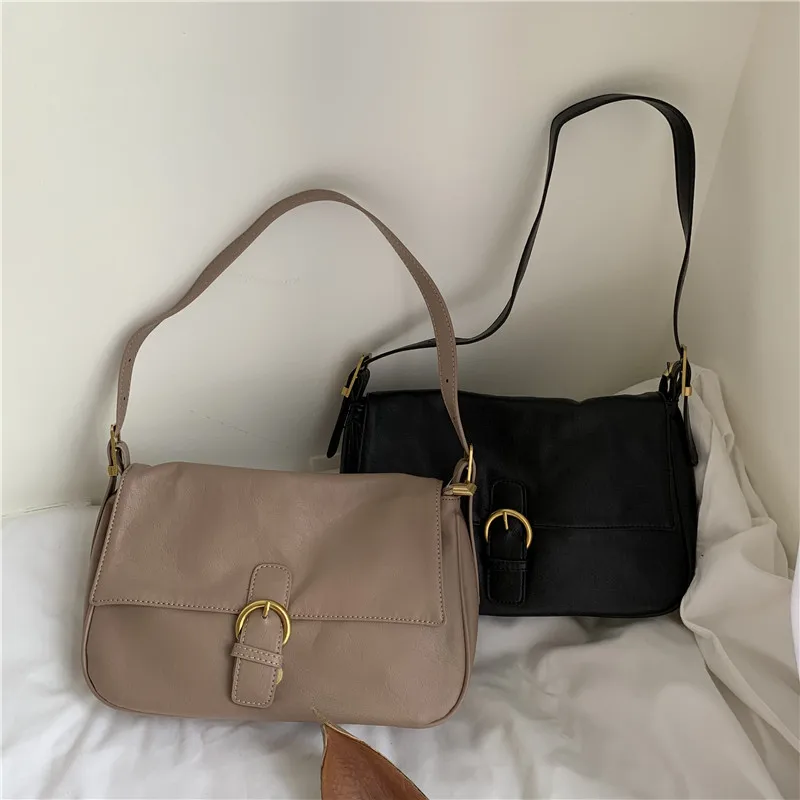 Новинка Осень-зима Роскошная Корейская сумка на одно плечо в стиле ретро