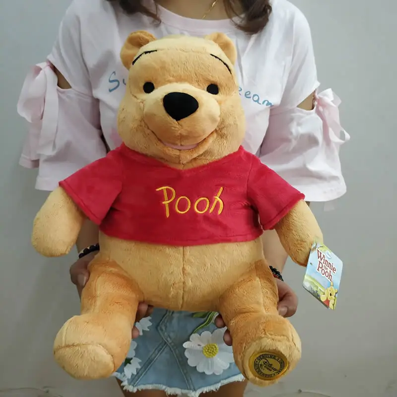 

Free shipping Disney Original Winnie the Pooh Bear Appease Plush Toys High Quality Animal Stuffed Soft Doll Toys For Kids Gift