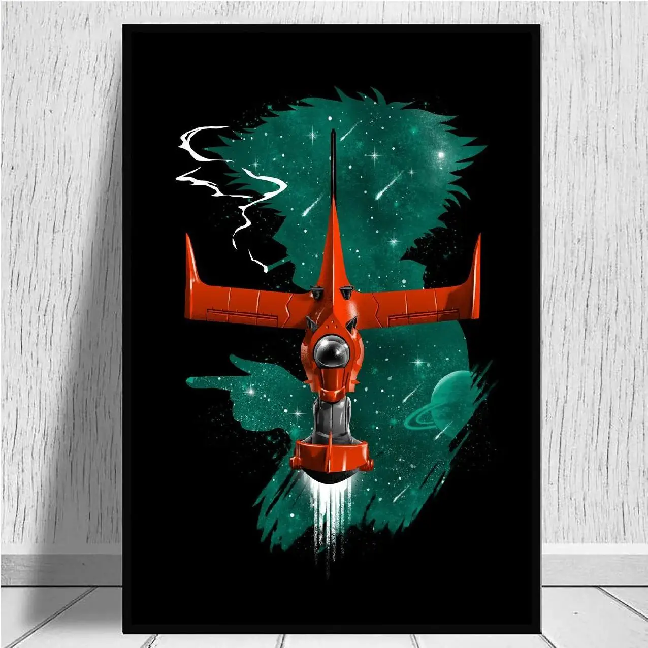 

See You In Space Anime Canvas Painting Art Print Poster Picture Wall Modern Minimalist Bedroom Living Room Decoration