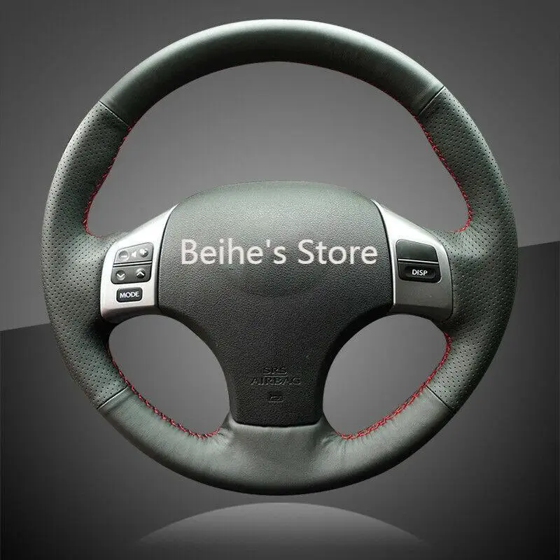 

Hand Stitched Auto Braid On The Steering Wheel Cover for Lexus IS IS250 IS250C