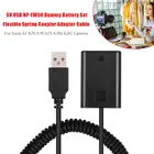5V USB NP-FW50 манекен Батарея пакет муфта адаптер с гибкой пружиной mm Tablet Зарядное устройство для AOSON A7 A7II A7R A7S A7RII ILDC Камера