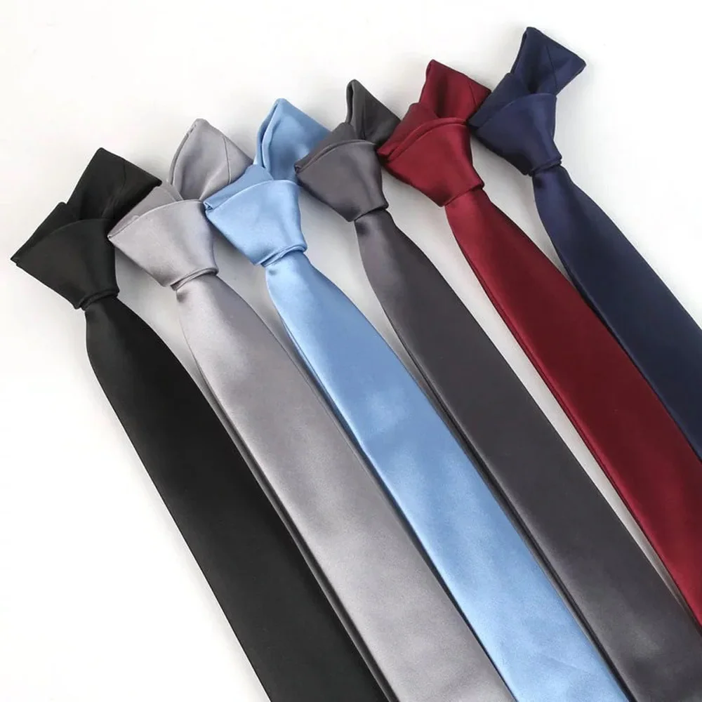Мужские классические жаккардовые Тканые однотонные галстуки 5 см Узкие галстуки Свадебные вечерние деловые галстуки BWTQN0328