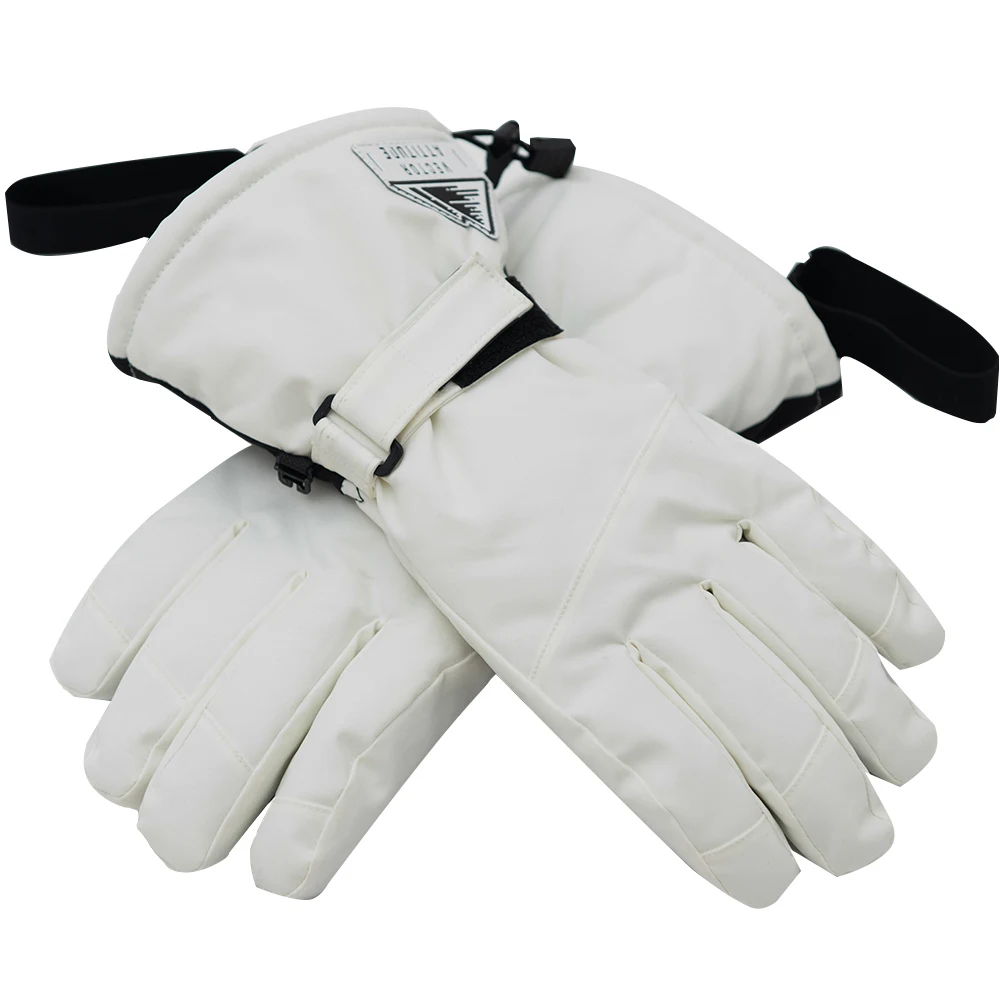 

Extra Thick Winter Gloves Waterproof Snowboard Snowmobile Warm Motorcycle Gloves Outdoor Sports Men Women Adult Down Gloves
