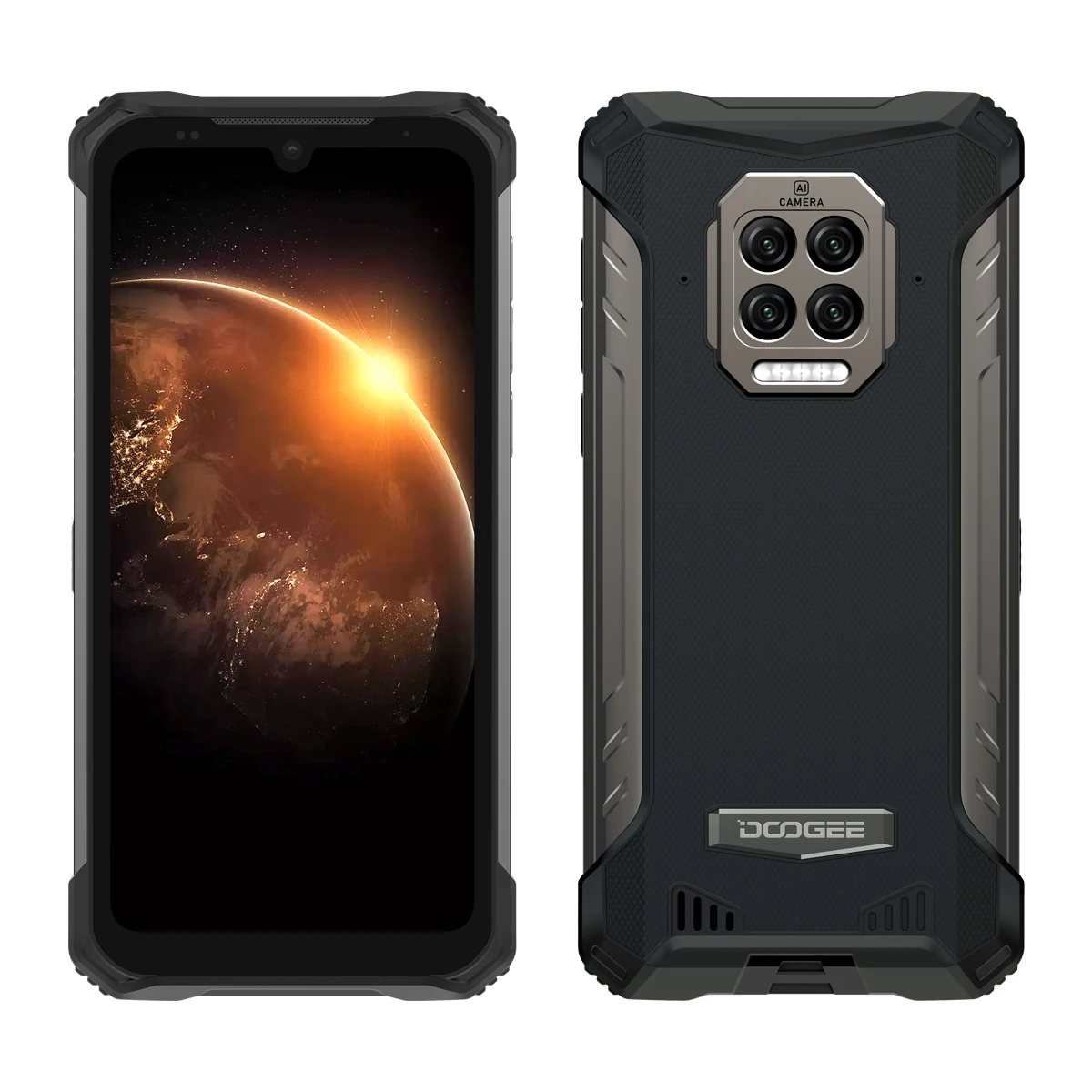 Doogee Новый S86 Android10 6 ГБ + 128 Гб Google Pay 8500 мАч IP68/IP69K 1 дюймовый супер аккумулятор для