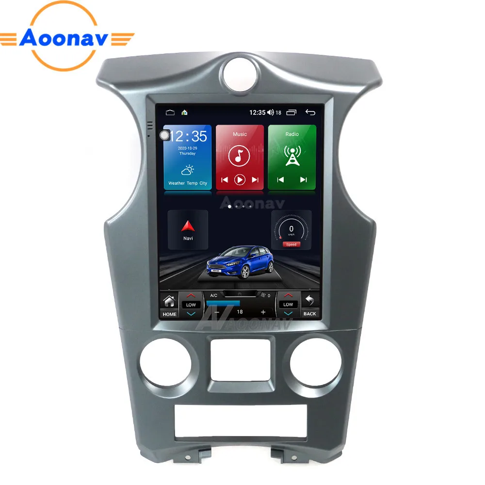 

Android 10.0 6+128GB car radio For Kia carens 2007 2008 2009 2010 2011 car stereo auto radio GPS navigator Tesla screen