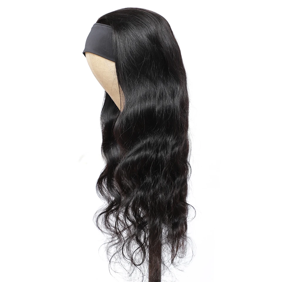 

Body Wave Headband Wigs 150% Headband Wig Human Hair Brazilian Glueless Headband Wigs Human Hair For Women