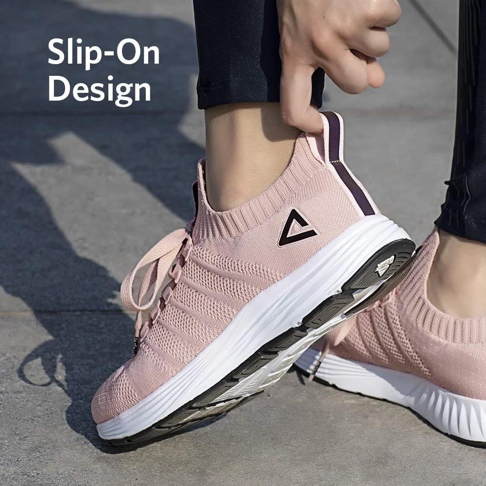 Женские сникерсы PEAK ультралегкие дышащие кроссовки для бега и ходьбы | Спорт