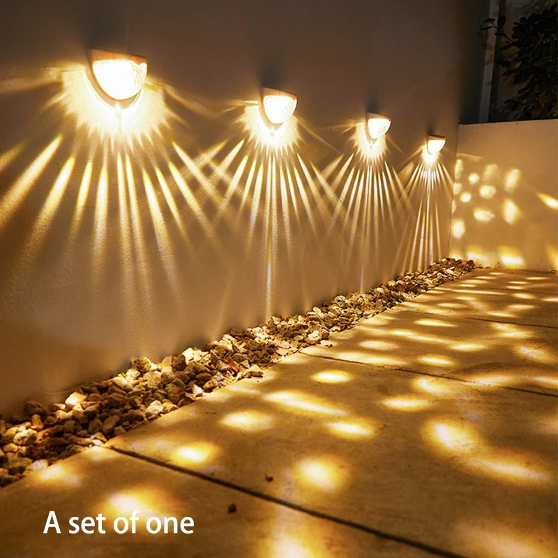 

Led Solar Light Outdoor Garden Decoration Staircase Wall Light Night Light Hanging Light Garden Fence Light-ABUX