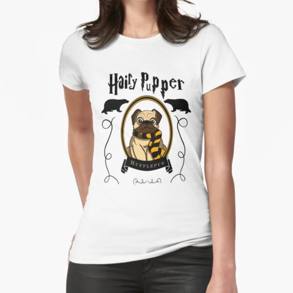 

Hairy Pupper Hufflepug T-Shirt Print Top