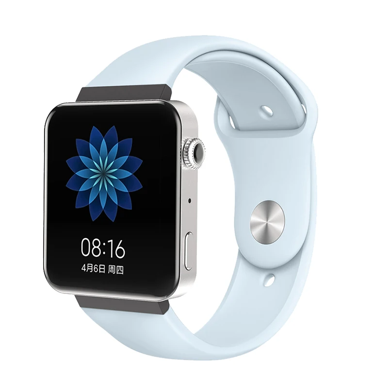 8069 Мягкий силиконовый ремешок для часов для xiaomi smart watch, новинка, сменный ремешок для mi watch, резиновый ремешок для часов, аксессуары - Цвет: 8069