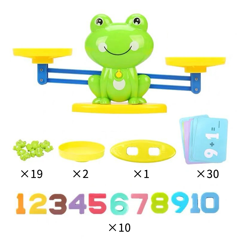 

Настольная математическая игрушка в форме лягушки для детей дошкольного возраста