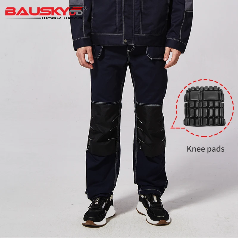 Bauskydd B109 Мужская рабочая одежда защитные рабочие брюки комбинезоны